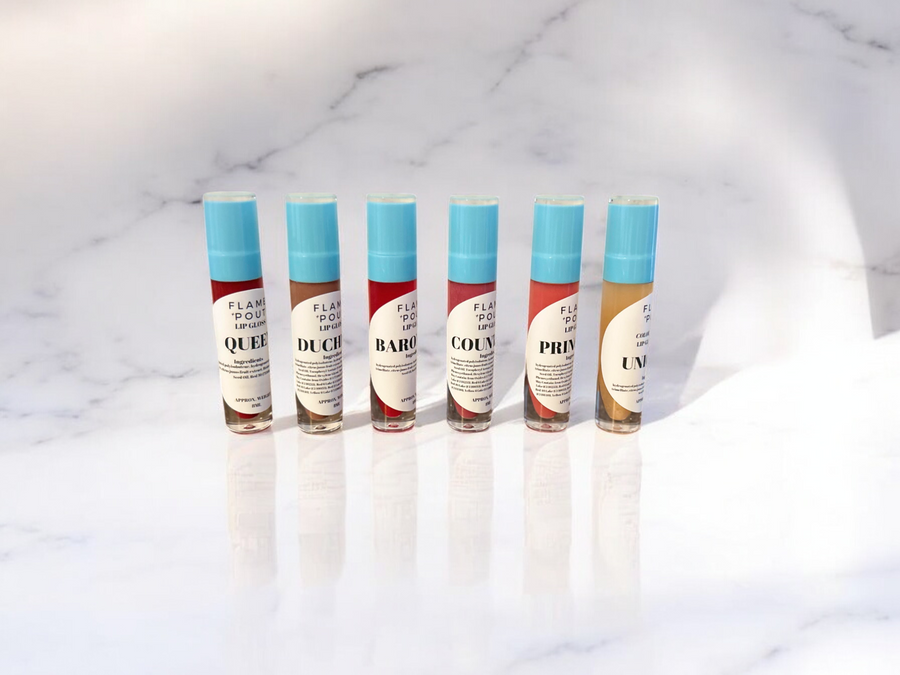 Luxurious Lip Gloss & Lip Tint | Hydrating, Glossy Finish in 6 Beautiful Shades