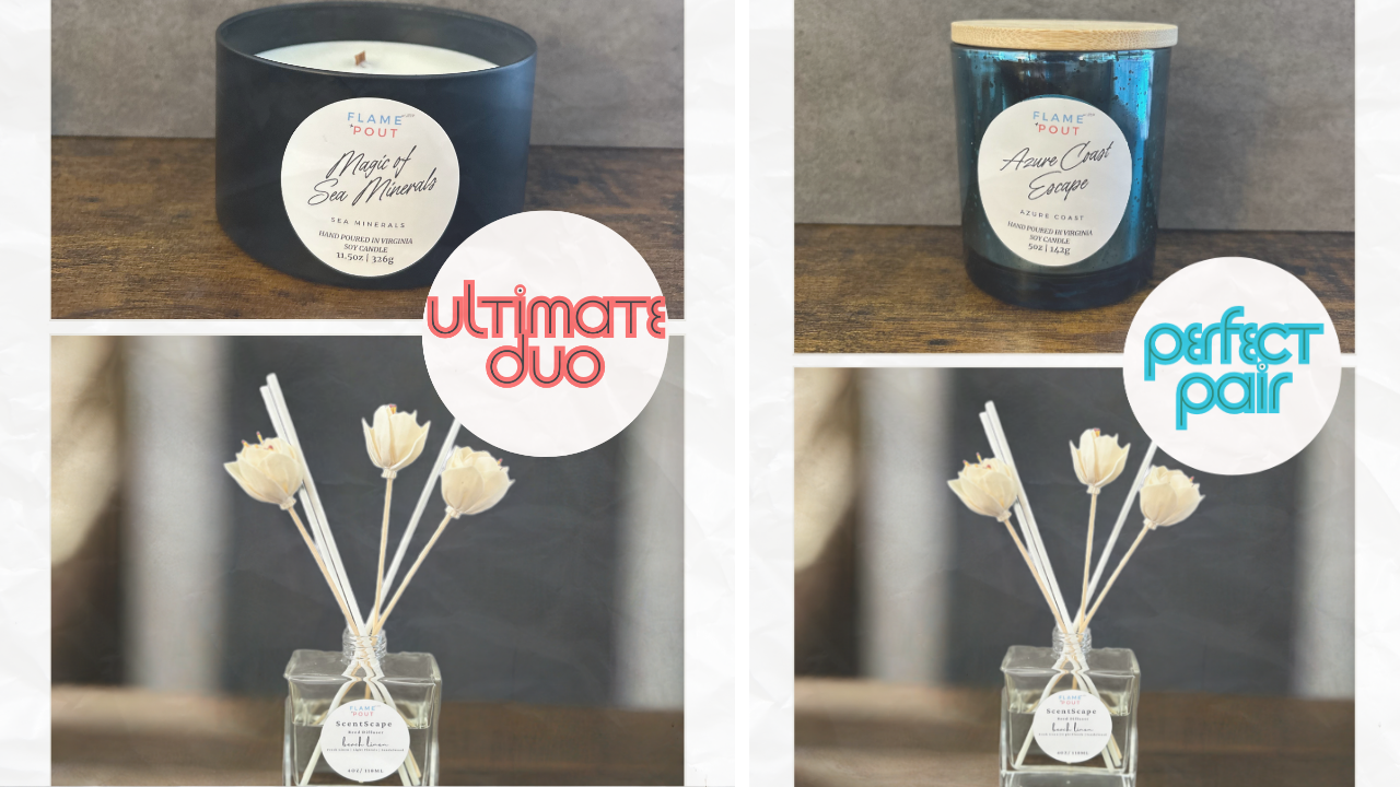 🎁 Gift Joy with Every Flame – Discover Our Candle + Diffuser Bundles!