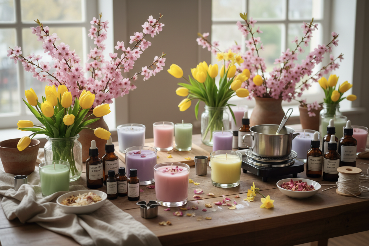 🌸 Spring Awakening Candle Workshop