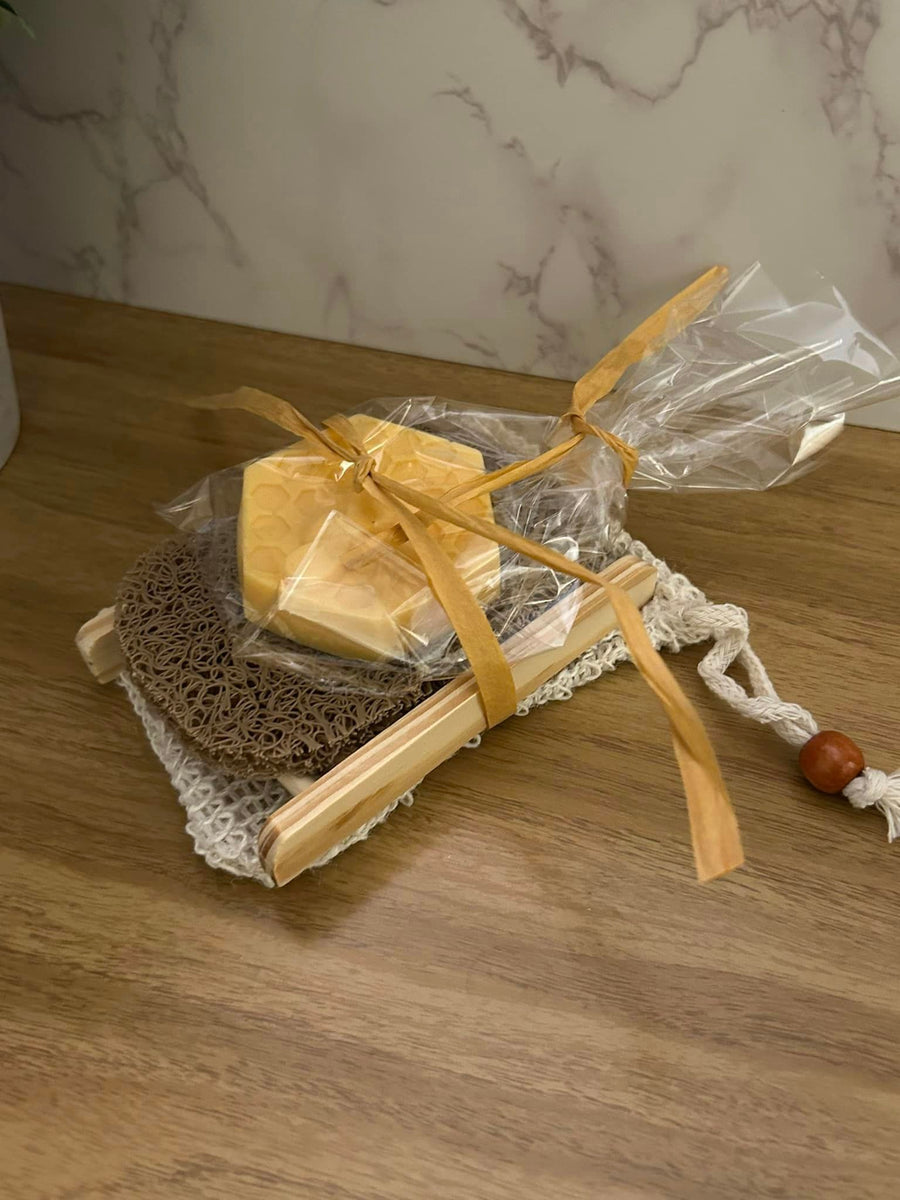 Happy Hands – Honeycomb Shea Butter & Oatmeal Soap Gift Set | Luxurious Skincare Experience