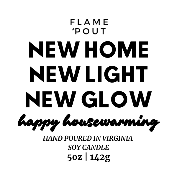 Housewarming Candle – Welcome Home with Personalized Scents 🏠✨