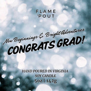 Graduate’s Journey Candle | Personalized Graduation Gift | Inspiring Scents for New Beginnings