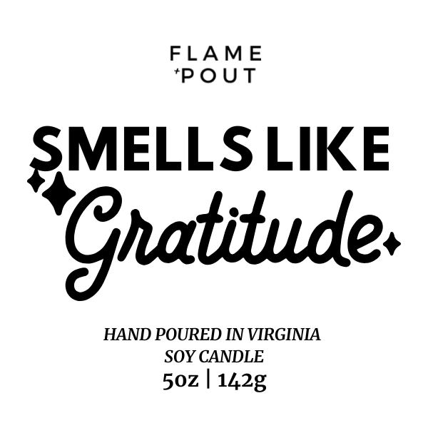 Gratitude Candle – A Personalized Gift of Reflection & Warmth ✨💖
