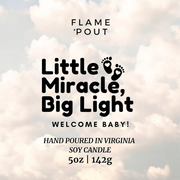 Welcome Baby Candle | Personalized Baby Shower & Newborn Gift | Soothing Scents of Love & Joy