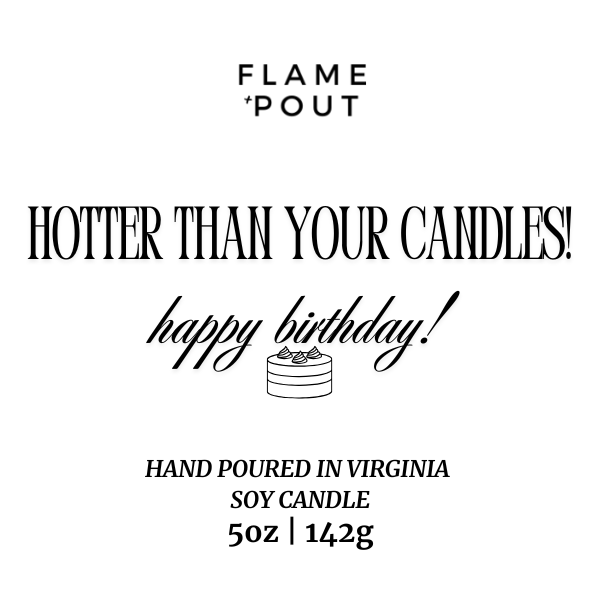 Birthday Bliss Candle | Personalized Birthday Gift | Luxurious Scents to Celebrate Them