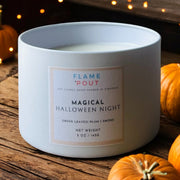 Magical Halloween Night - Plum, Smoke, Cozy, Warm Candle