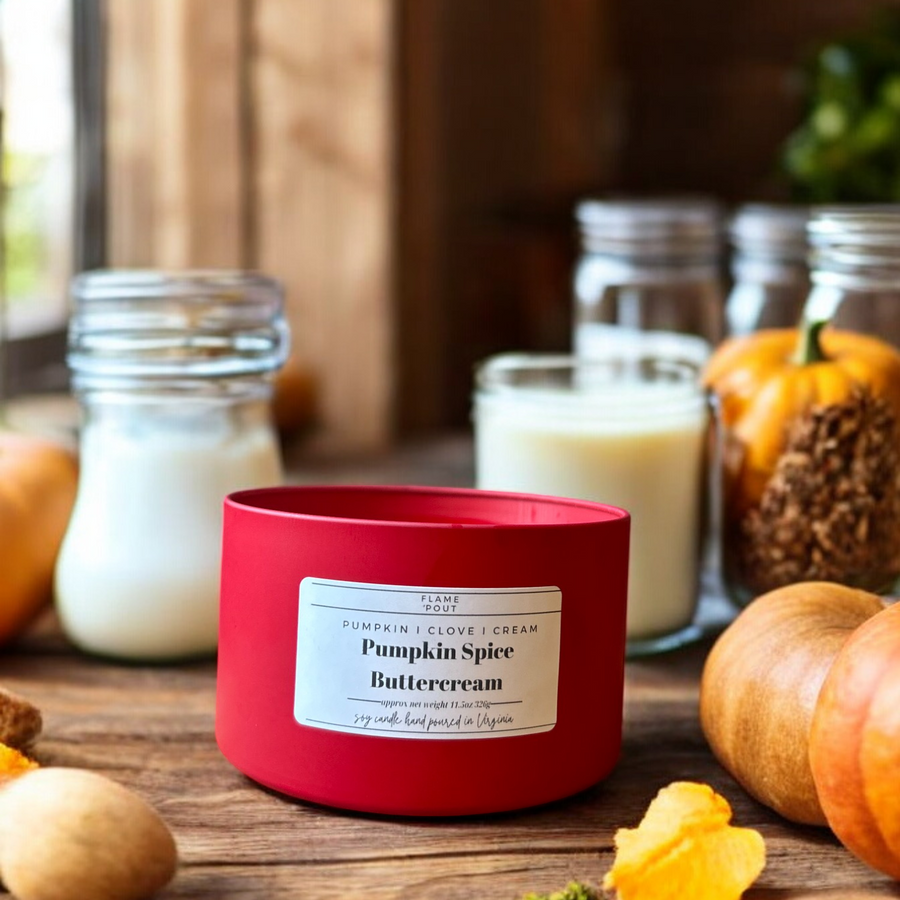 🍂 Pumpkin Spice Buttercream – Warm Pumpkin, Clove, Cream