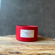 🍁 Fall Harvest Festival Candle – Cinnamon, Apple, Spices