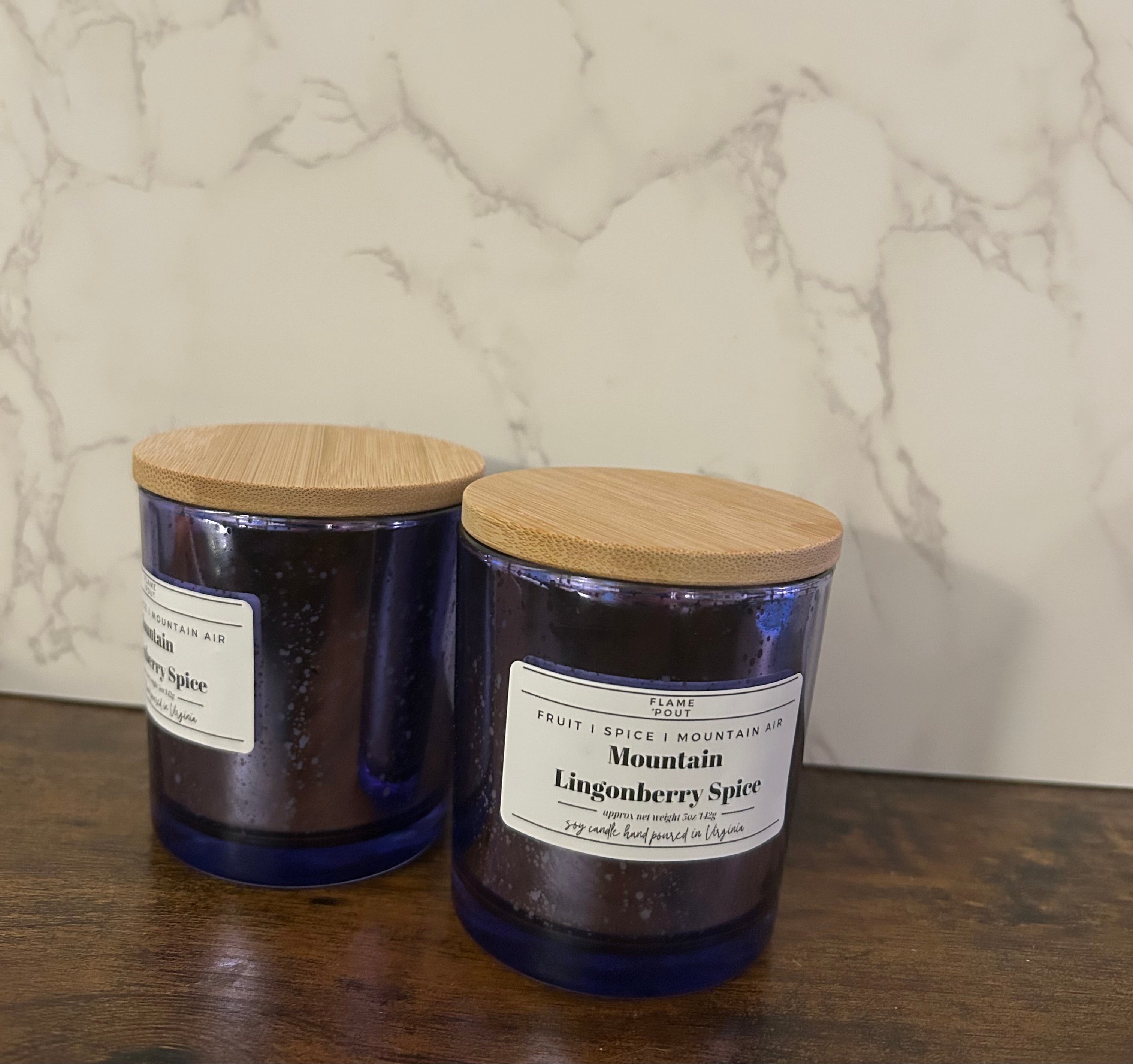 Mountain Lingonberry Spice Candle | Fruit, Spice & Mountain Air Scent