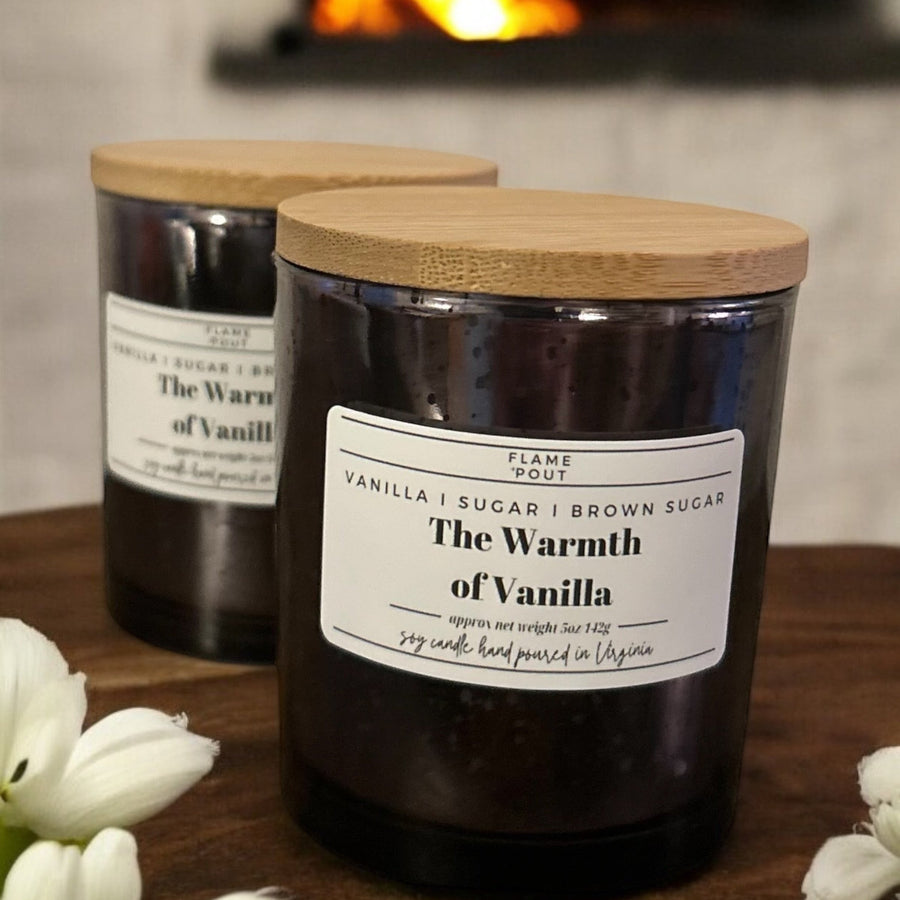 The Warmth of Vanilla Candle | Vanilla, Sugar, Brown Sugar Scent
