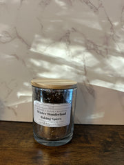 Winter Wonderland Baking Spices Candle | Nutmeg, Clove & Allspice Scent for Cozy Holiday Vibes