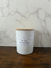 Let's Play! It's a Snow Day! Crisp Peppermint, Spruce, Sweet Vanilla