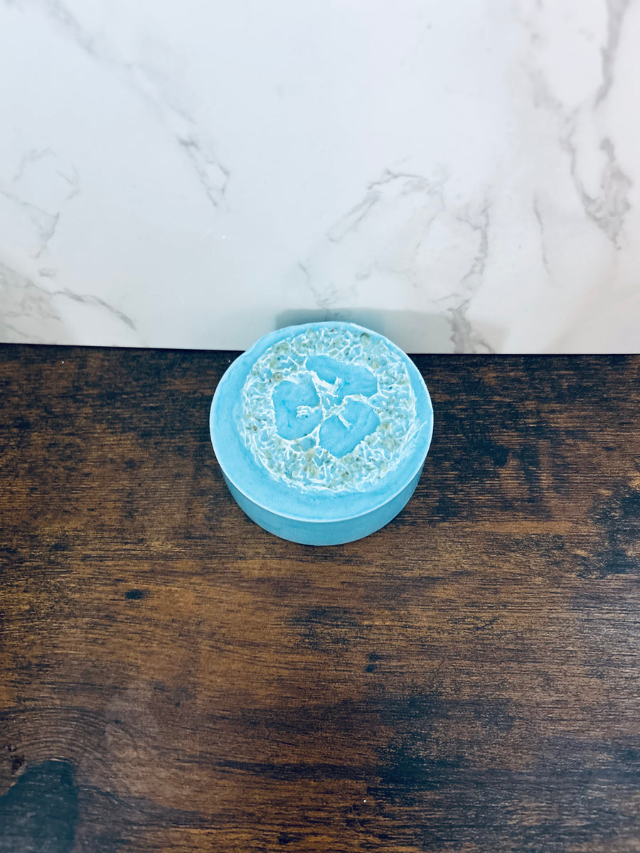 beBUFF! Loofah Soap 3.5oz | Exfoliate & Cleanse in One Step