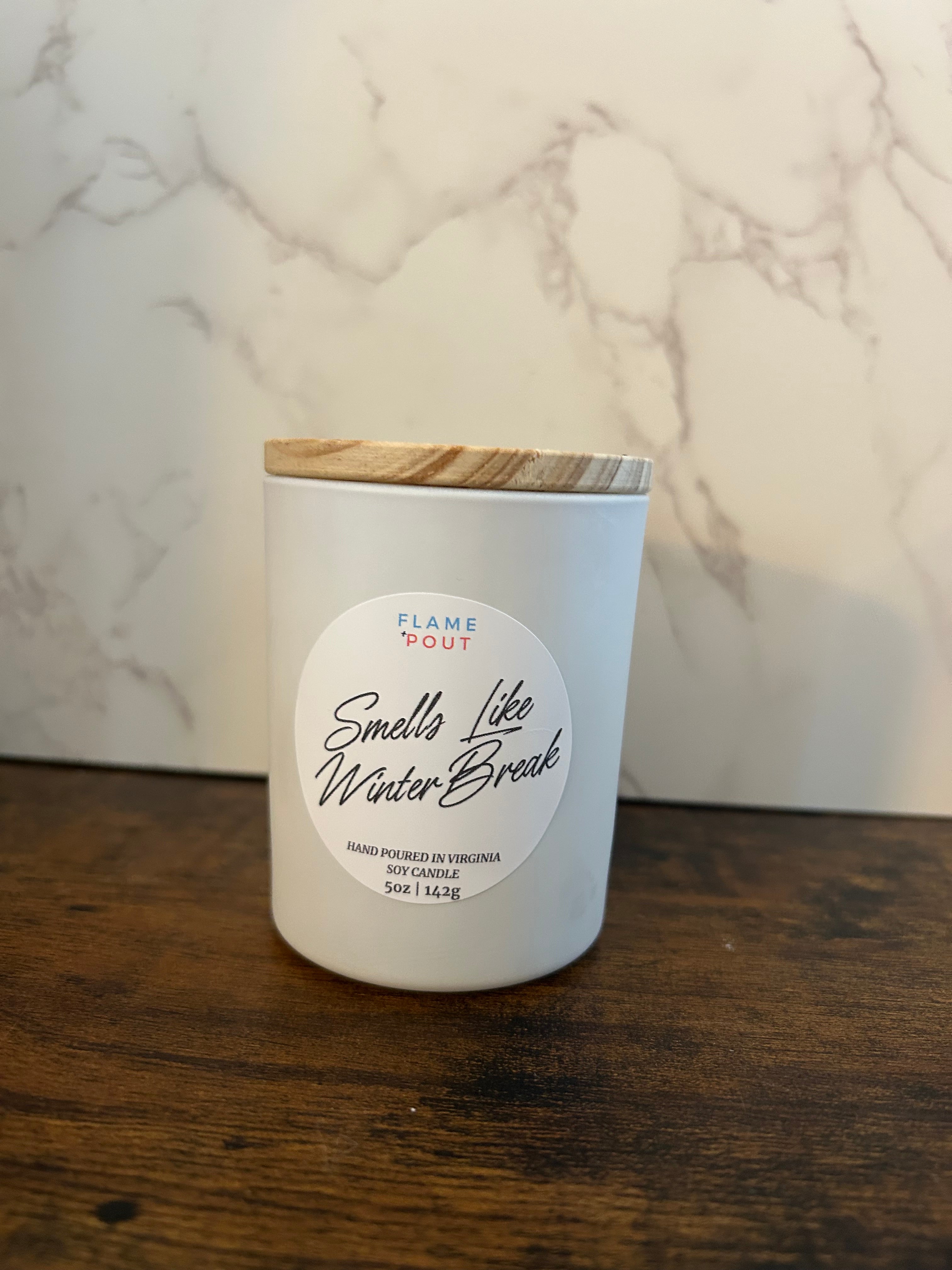 Smells Like... Winter Break | Deep Violet, Bergamot & Cucumber Candle