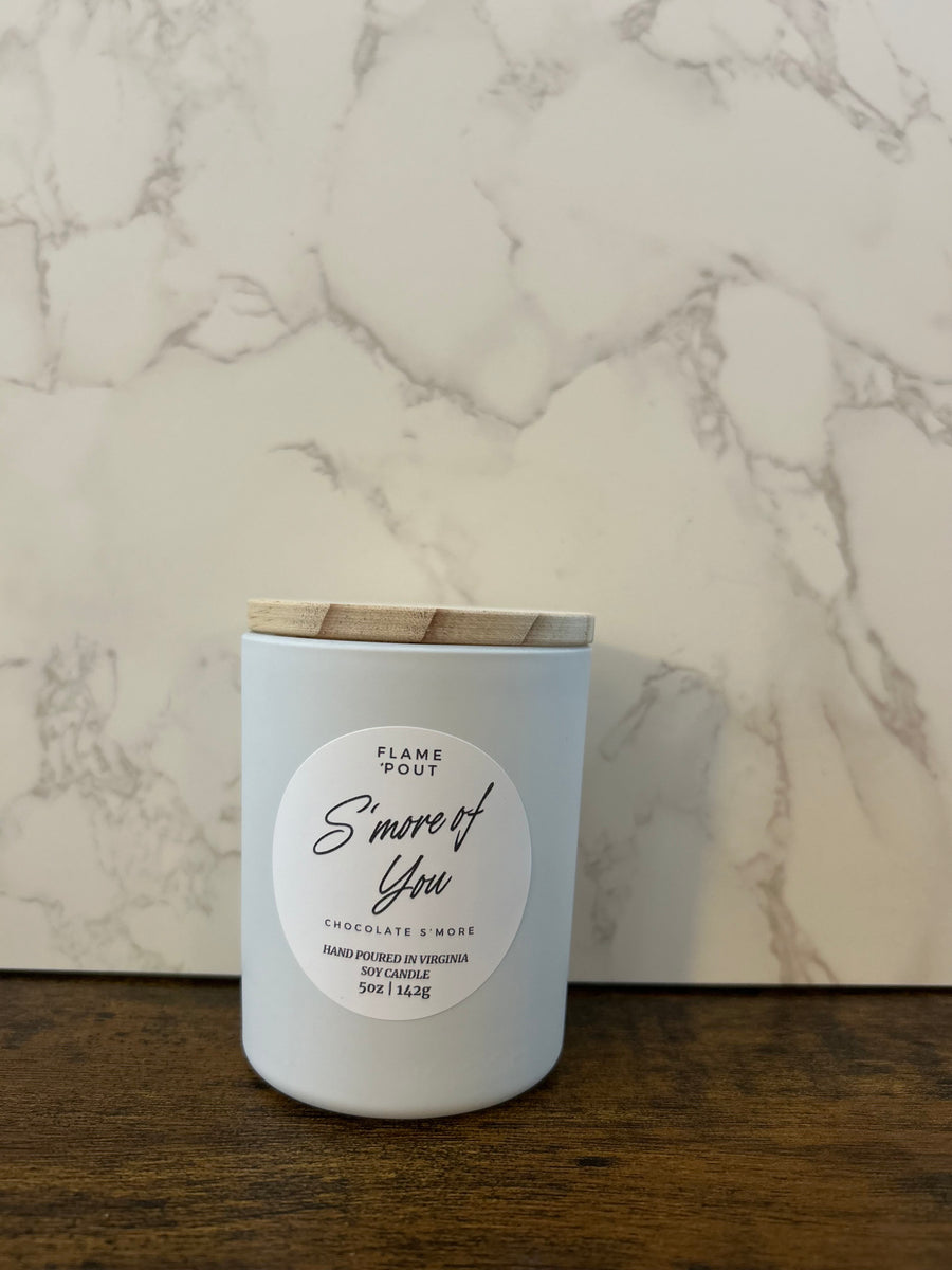 S’mores by the Fire Candle | Cozy, Sweet Fragrance of Marshmallows, Chocolate & Graham Crackers