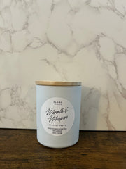 Seductive Ember Candle | Warm Amber, Musk & Sandalwood Fragrance for Passionate Moments