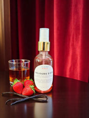 Strawberry Bourbon Vanilla Body Perfume – 2oz Spray | Velours d’Été | Clean, Vegan, Phthalate-Free Fragrance Mist