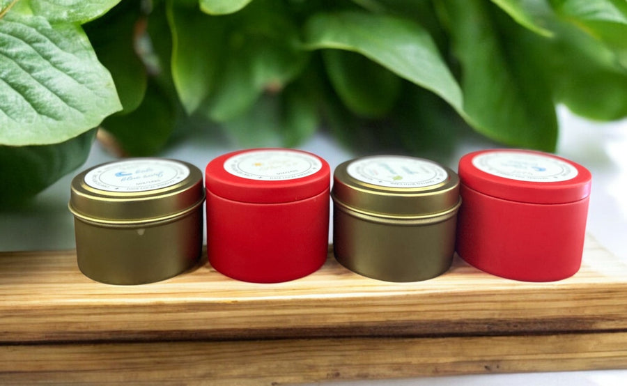 Mini Edit Candle Gift Set – 4-Pack of 3oz Soy Candles