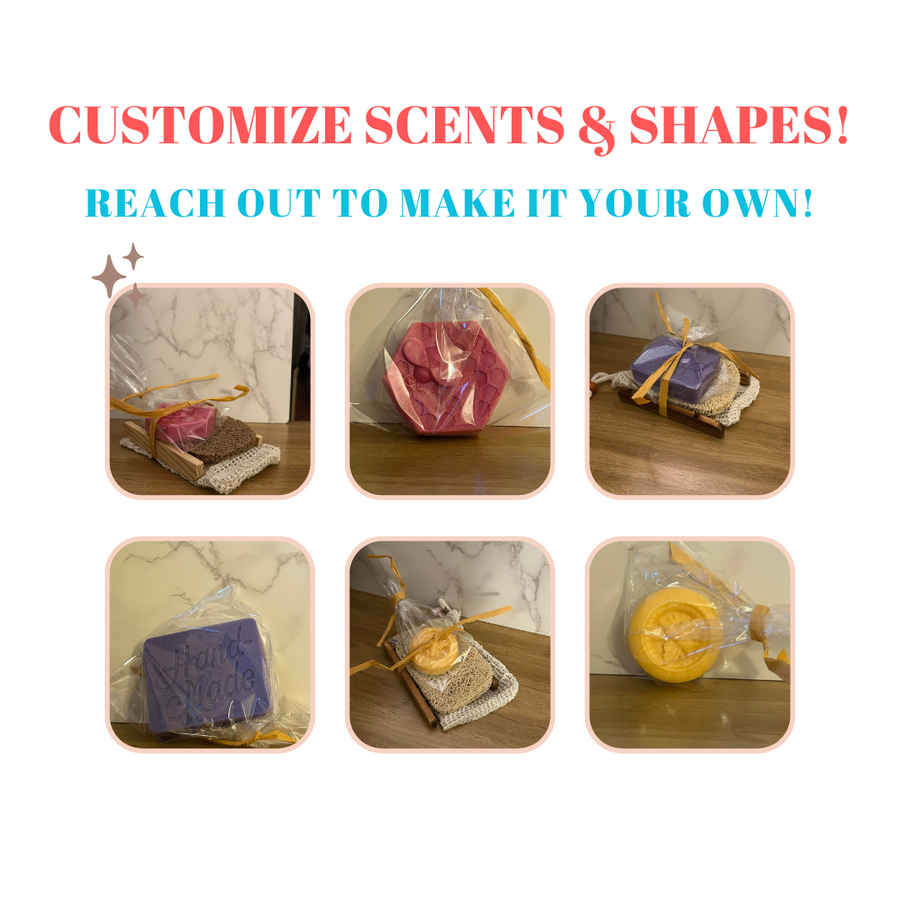 Customizable Soap – Design Your Own Soap with Unique Scents, Shapes, and Ingredients – Perfect for Self-Care or Gifts