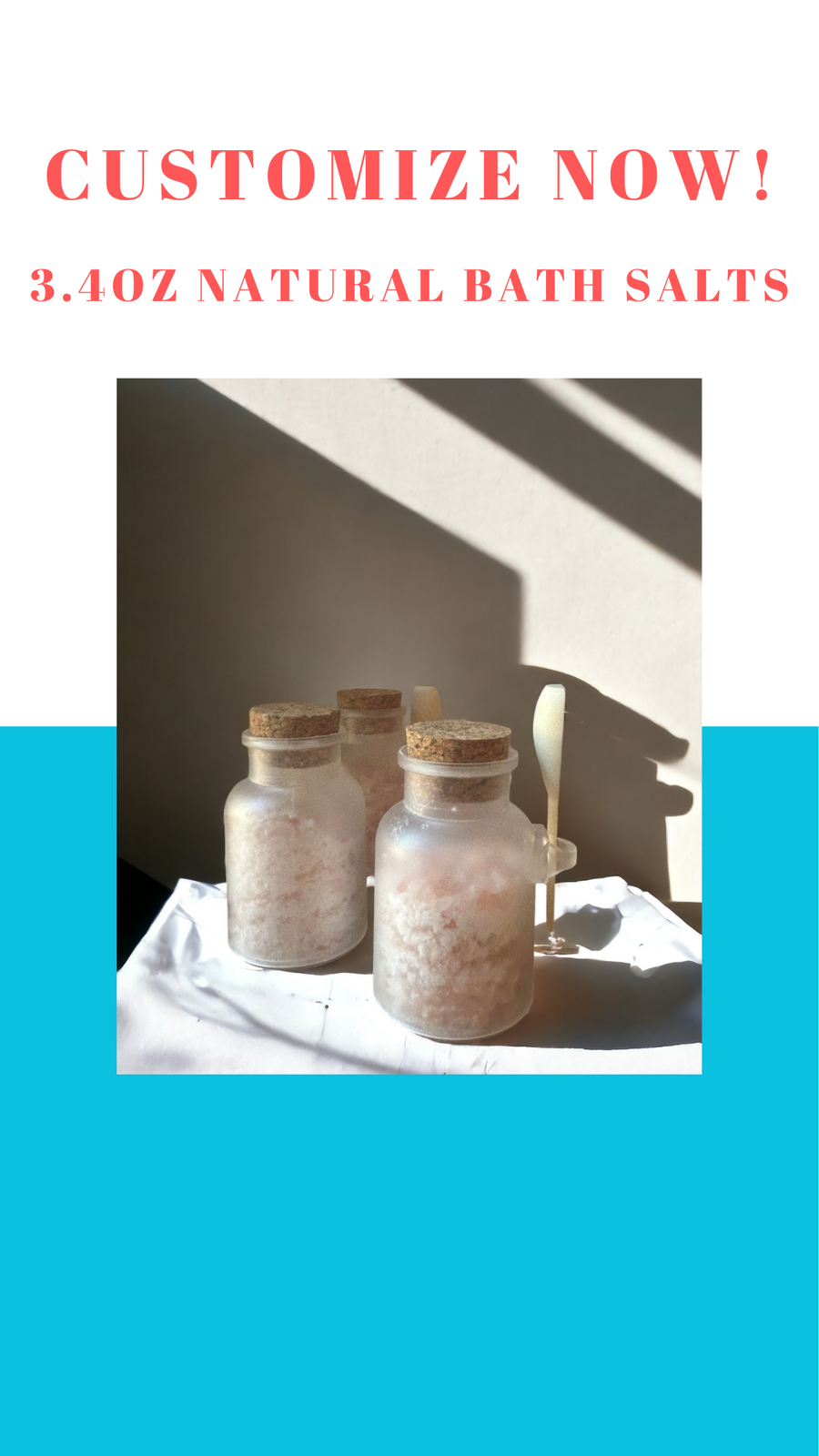 Design Your Own Bath Salts | Custom Bath Salt Blend for Relaxation