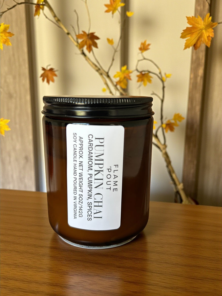Pumpkin Chai Candle – Cozy Autumn Comfort in Every Glow 🍂☕
