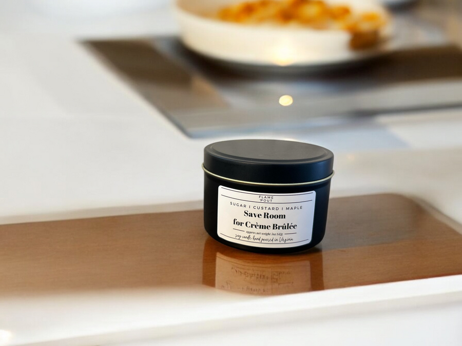 Save Room for Crème Brûlée Candle | Sugar, Custard, Maple Scent