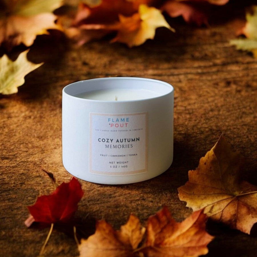 Cozy Autumn Memories - Fruity Cinnamon Spice Fall Candle