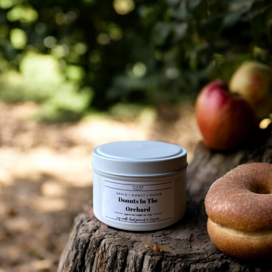 Donuts in the Orchard - Sweet Apple Donut Autumn Candle