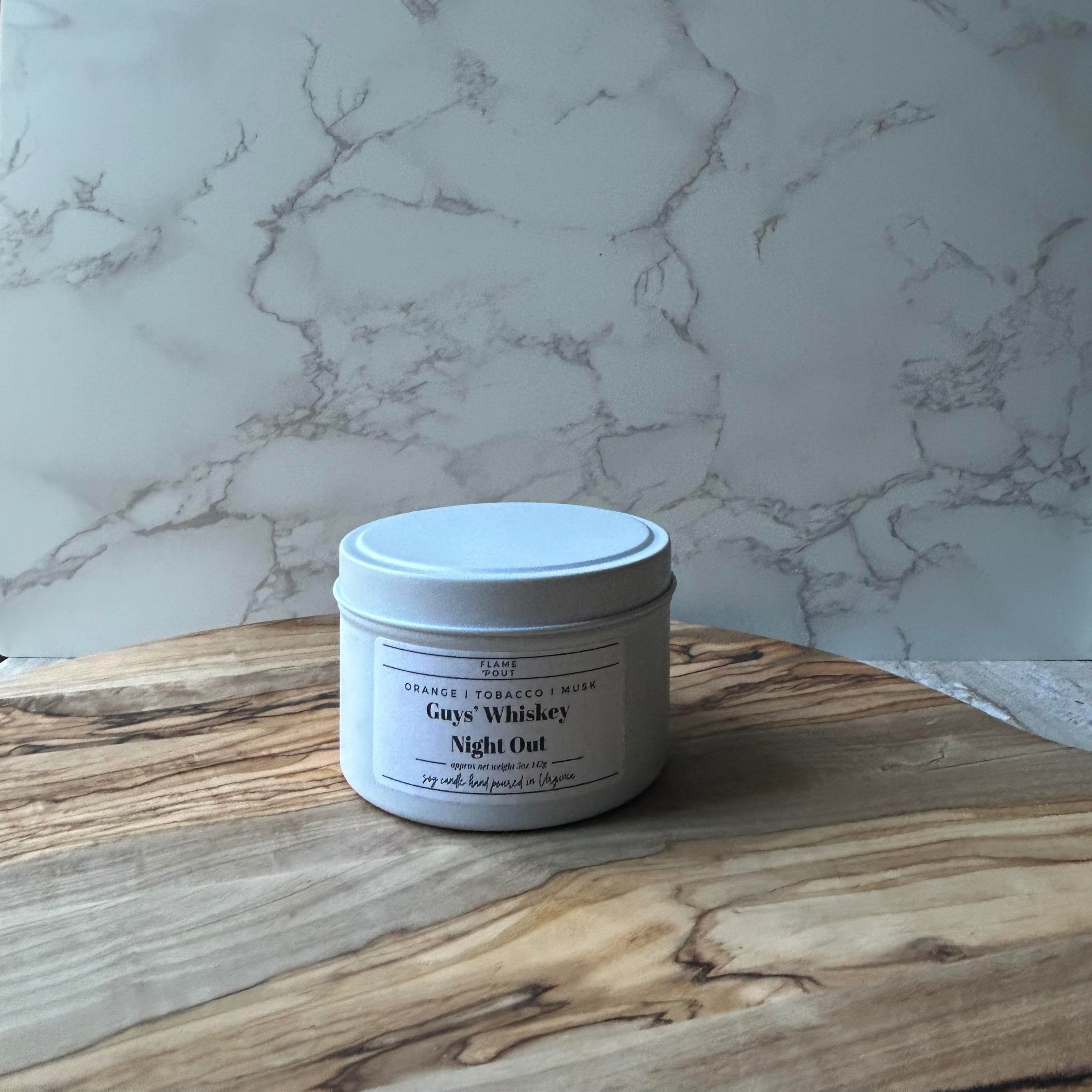 Guys' Night Out - Orange, Tobacco, Musk Candle