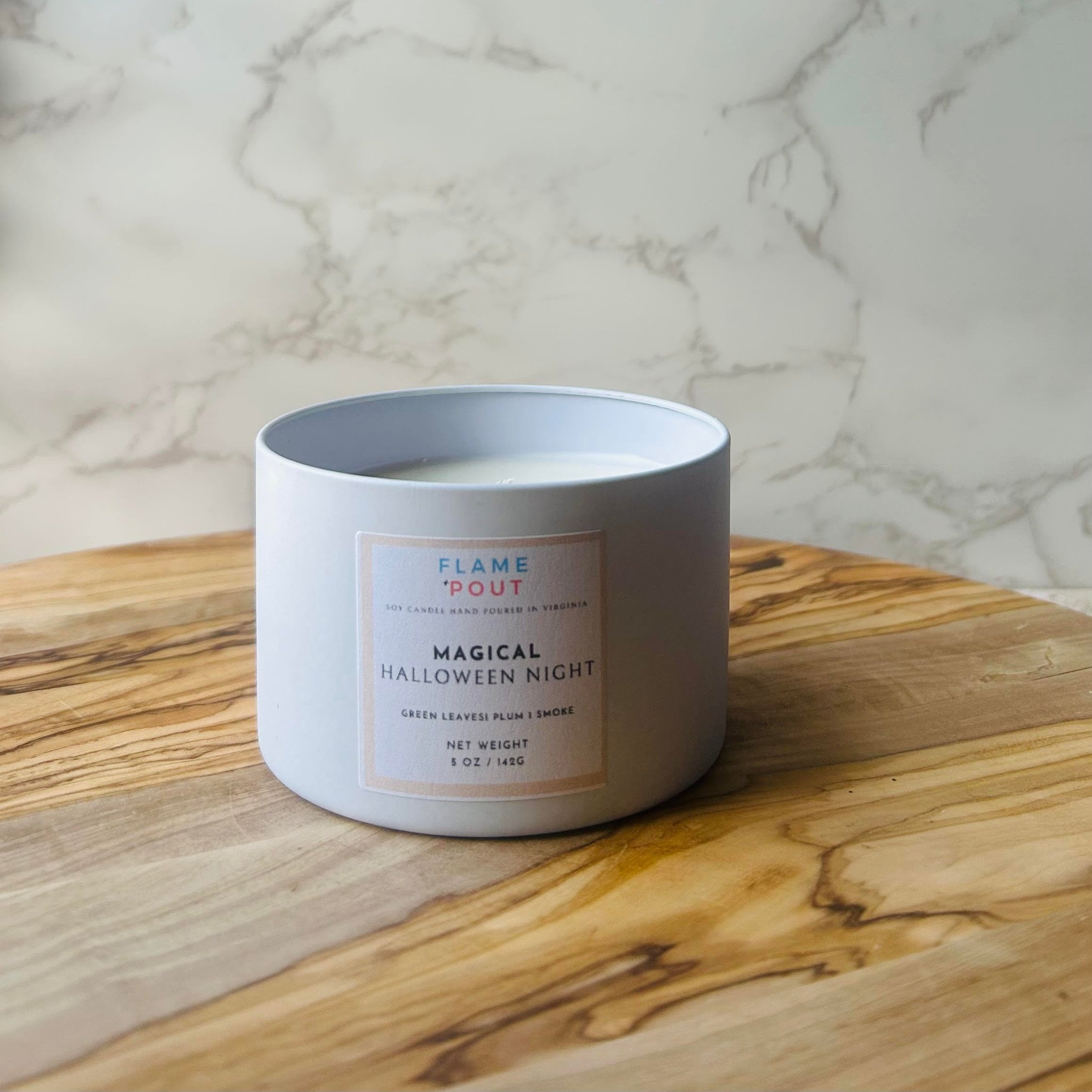 Magical Halloween Night - Plum, Smoke, Cozy, Warm Candle