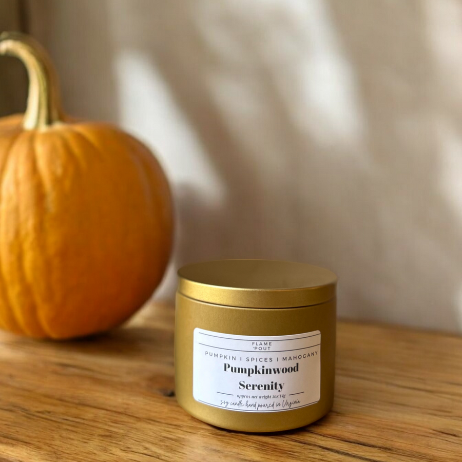 Pumpkinwood Serenity - Pumpkin, Spices, Mahogany Candle