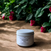 Sandalwood Rose Candle – Rose, Cedar, Green Leaves