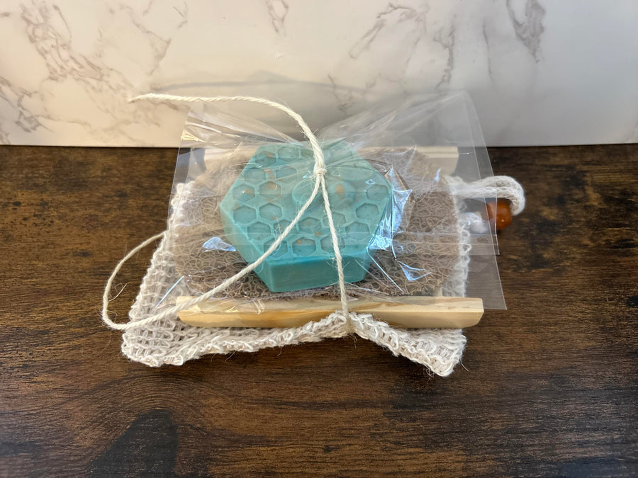 Happy Hands – Honeycomb Shea Butter & Oatmeal Soap Gift Set | Luxurious Skincare Experience