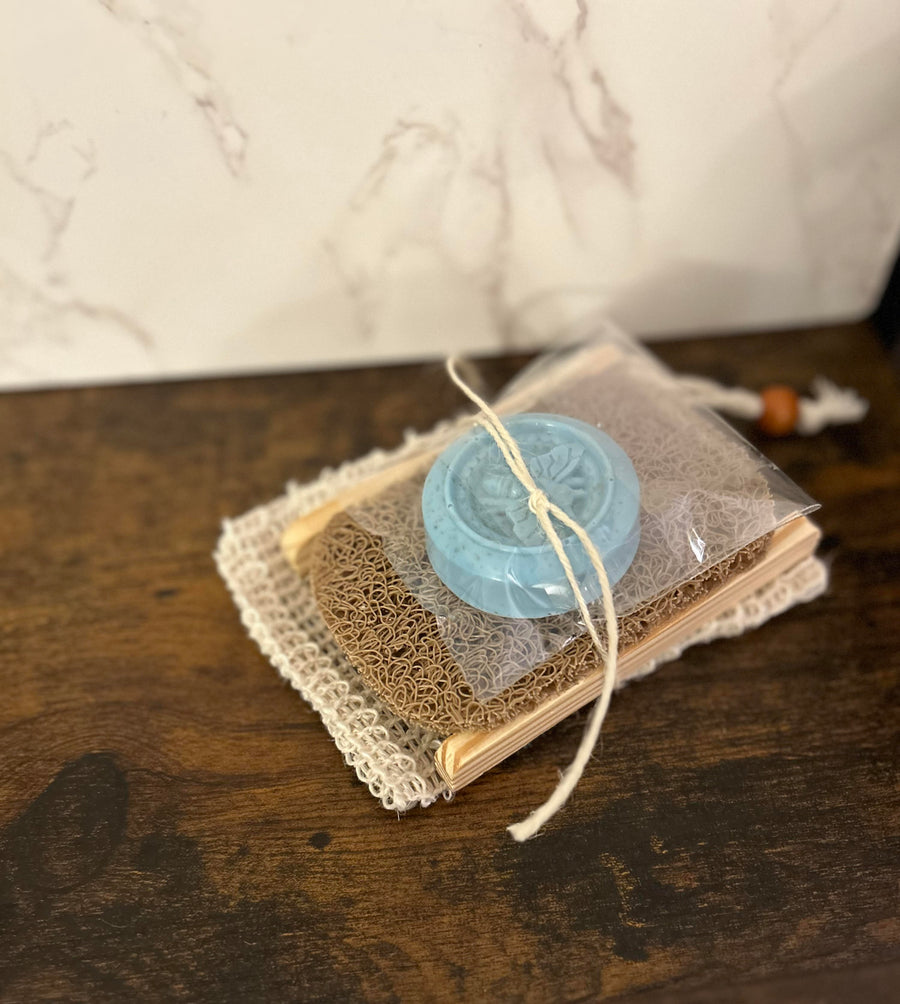 "Bumblebee" Shea Butter Soap Kit – Luxurious Skincare Gift Set for a Relaxing Bath Experience