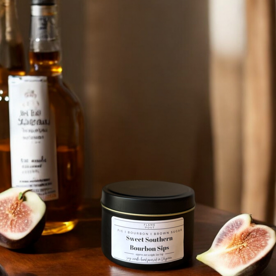 Sweet Southern Bourbon Sips - Fig, Bourbon, Brown Sugar Candle