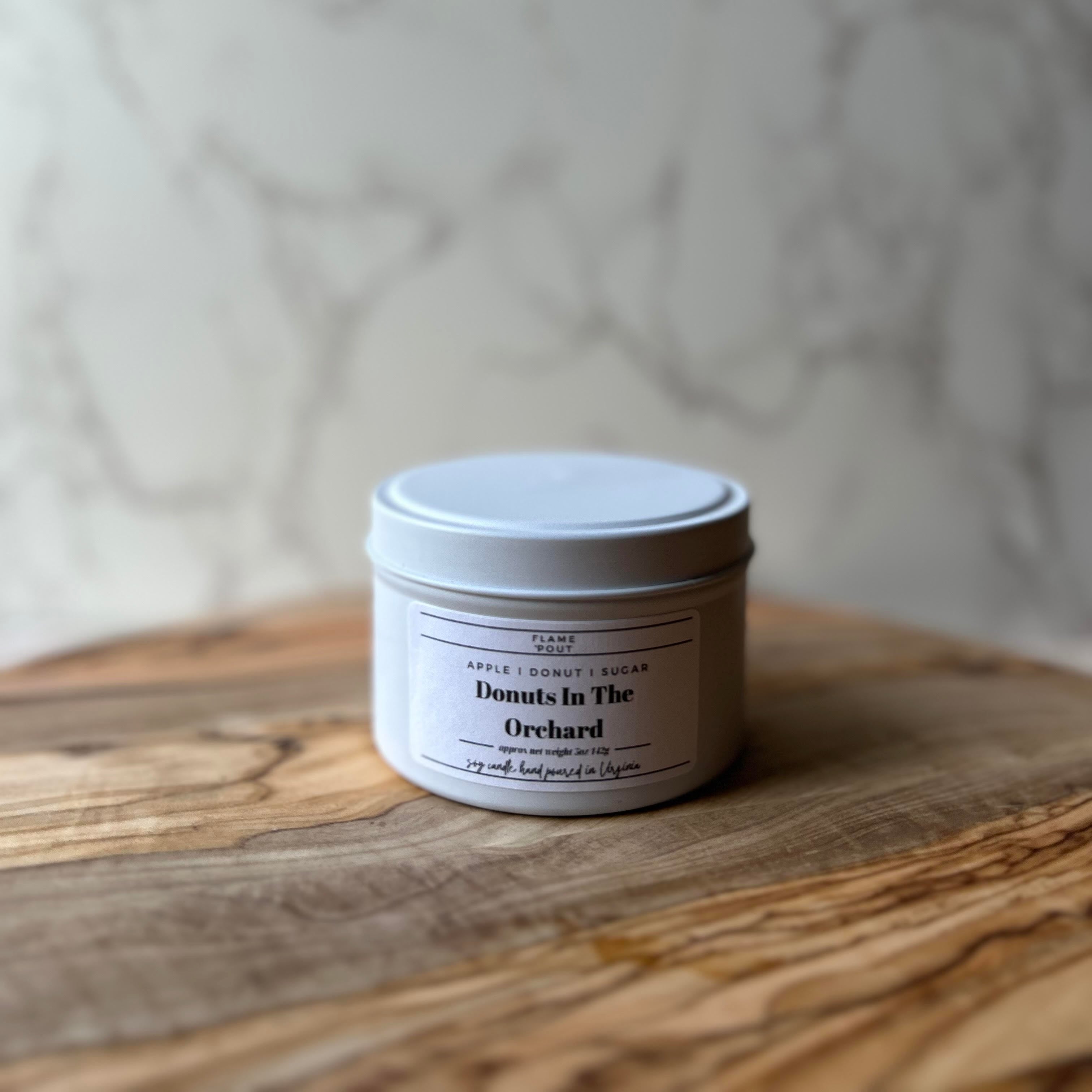 Donuts in the Orchard - Sweet Apple Donut Autumn Candle