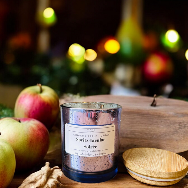 Spritz-tacular Soirée – Apple Ginger Spritz Soy Candle | Crisp