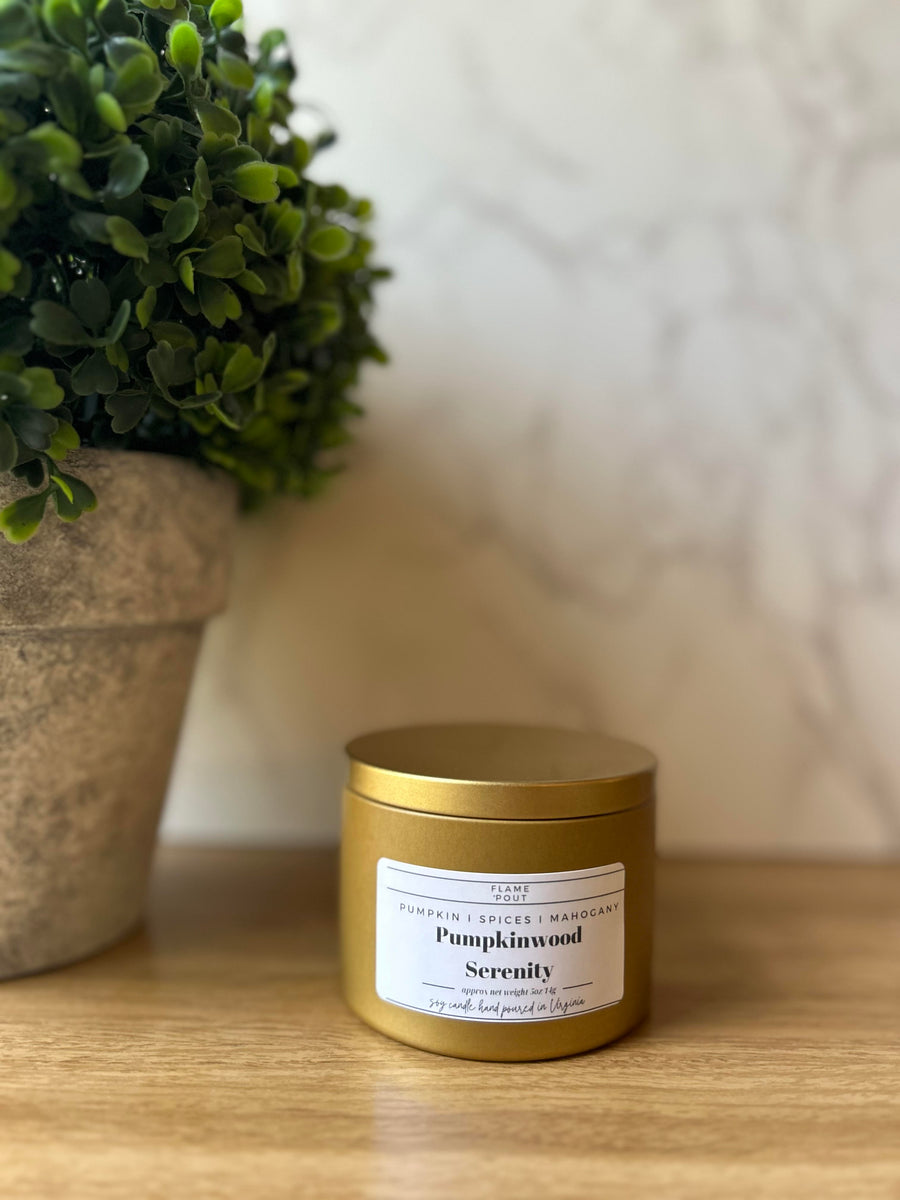 Pumpkinwood Serenity - Pumpkin, Spices, Mahogany Candle
