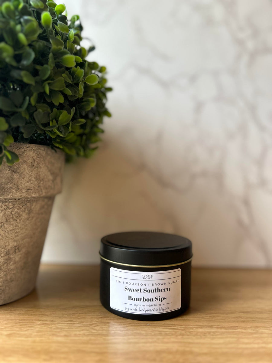 Sweet Southern Bourbon Sips - Fig, Bourbon, Brown Sugar Candle