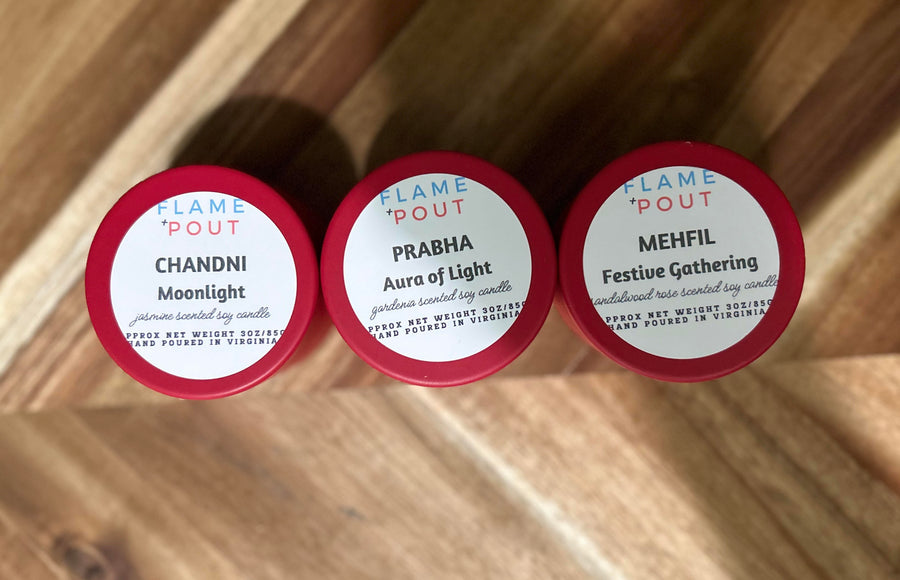 Prakasham – Diwali Candle Collection (Set of 3 Mini Candles)