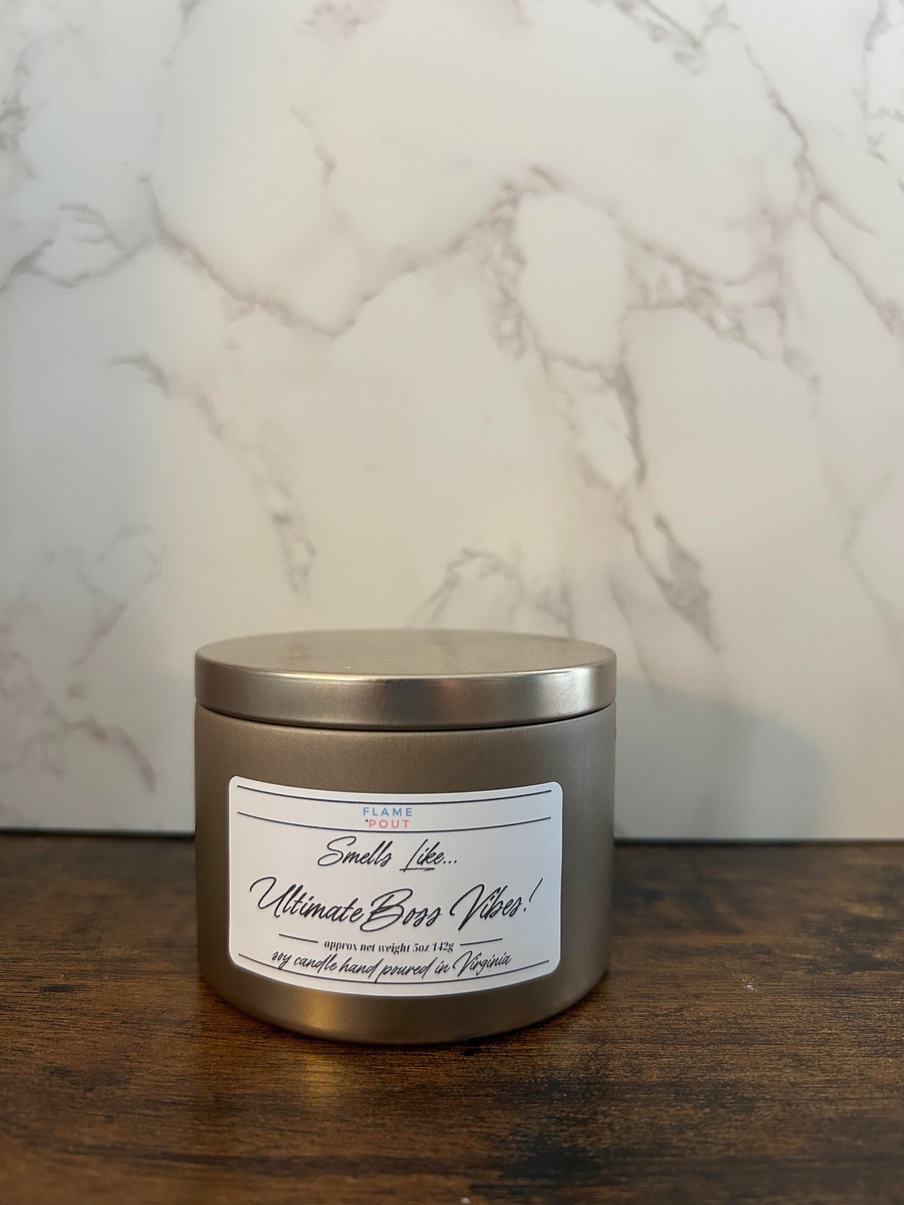 Ultimate Boss Vibes Candle | Deep Violet, Bergamot & Cucumber