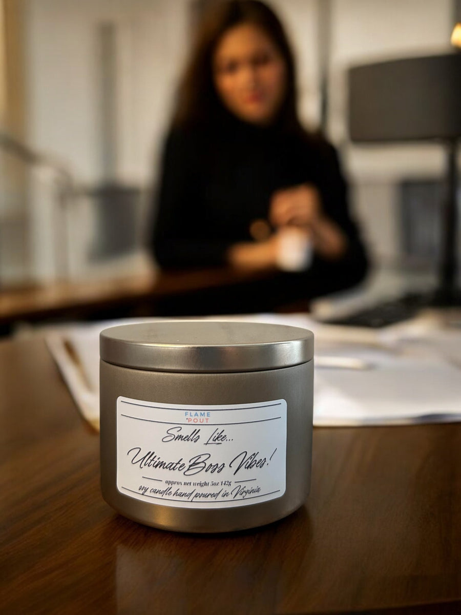 Ultimate Boss Vibes Candle | Deep Violet, Bergamot & Cucumber