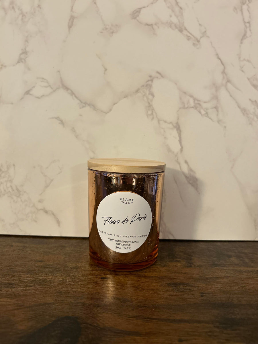 Fleur de Paris Candle – Parisian-Inspired Floral Luxury for Your Home