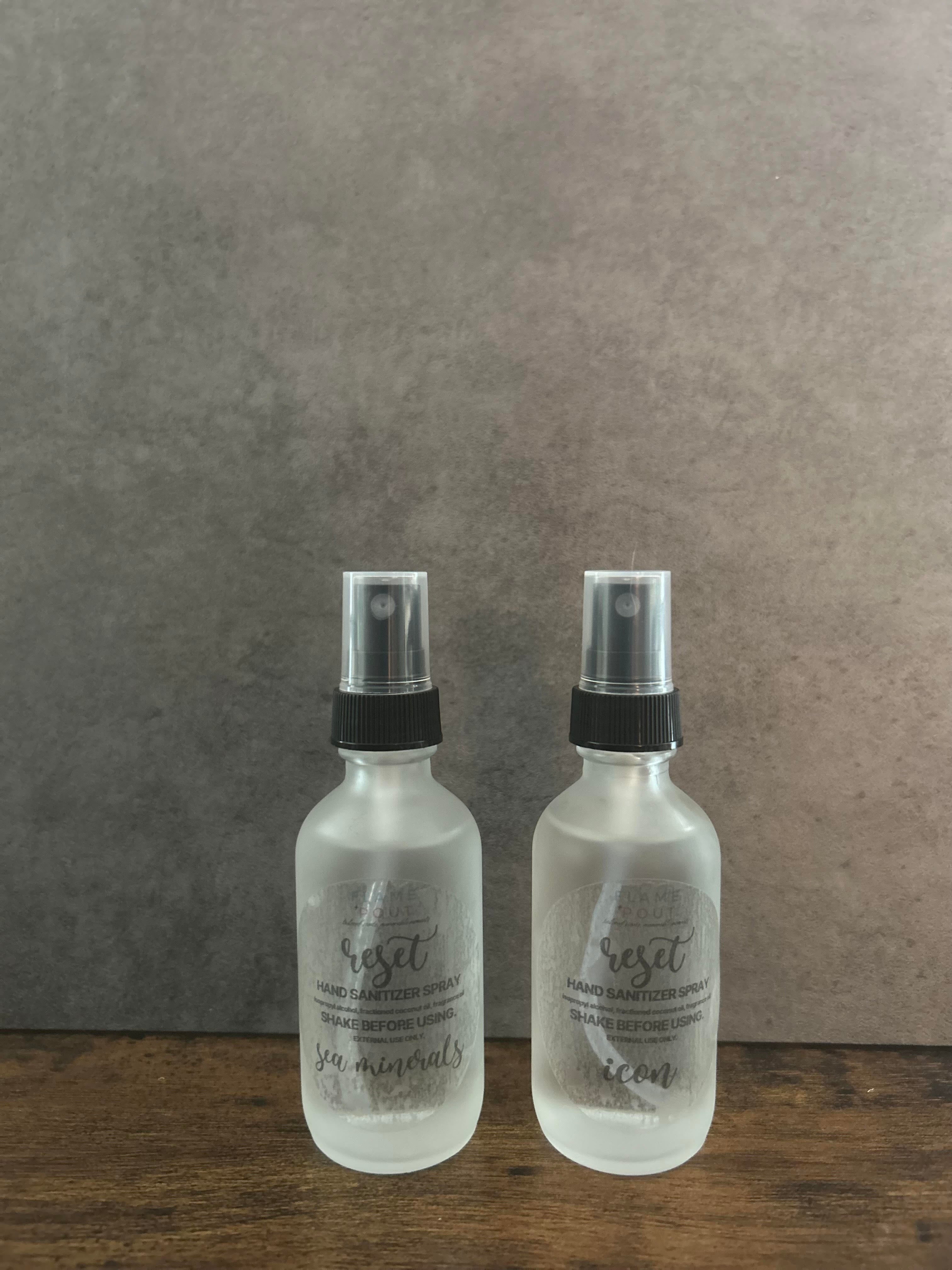 Reset – Luxe Moisturizing Fragranced Hand Sanitizer Spray | 2 oz