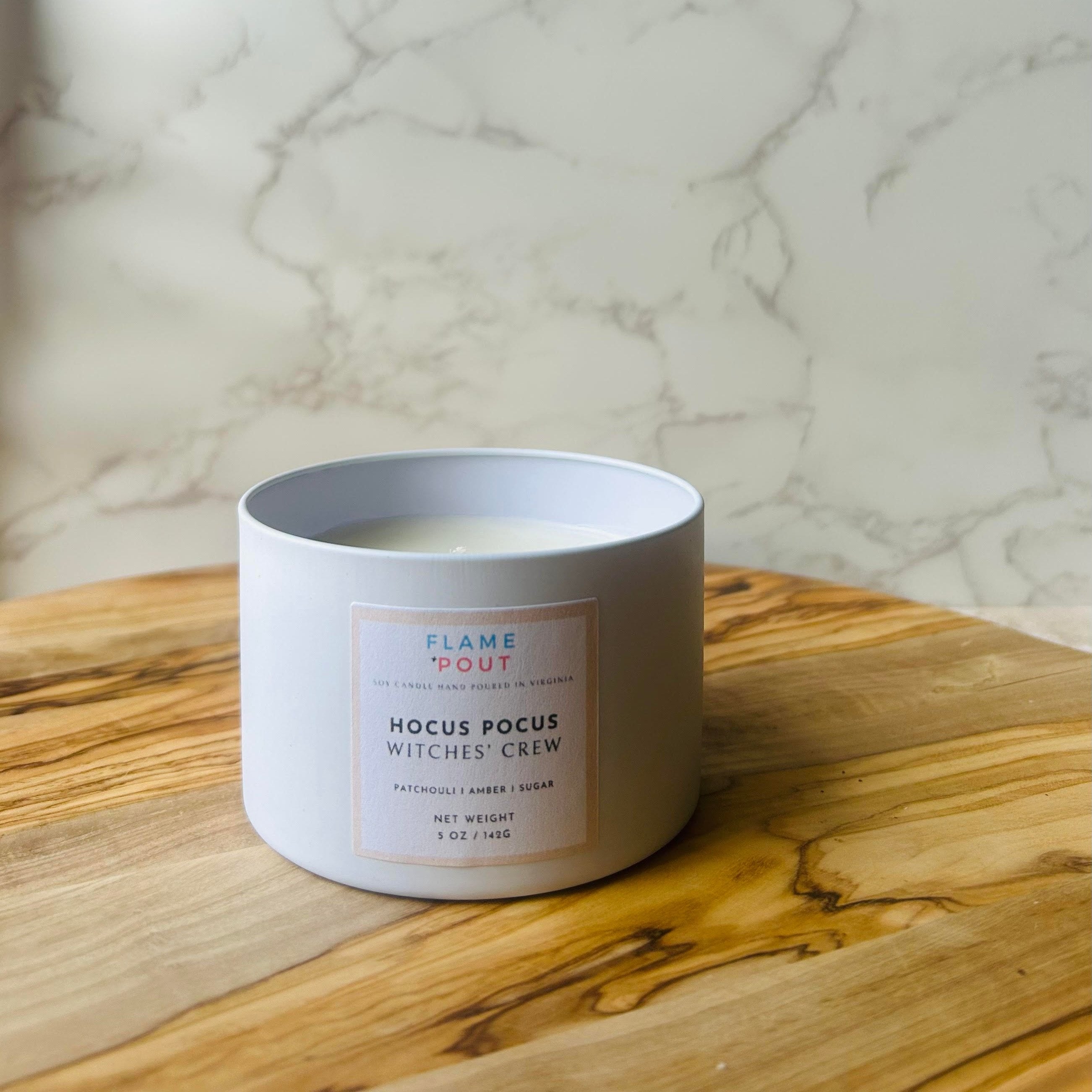 Hocus Pocus Witches' Crew - Patchouli, Amber Candle